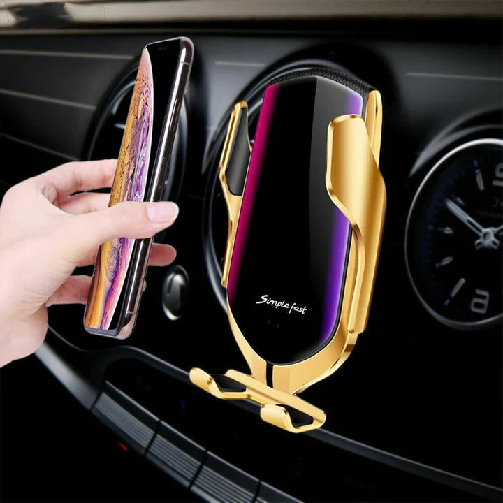🚗🔋Soporte para Auto con Cargador Inalámbrico 🚗🔋