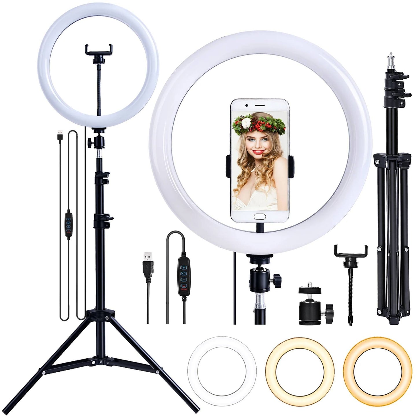 🌟 Aro de Luz LED 30 cm🌟