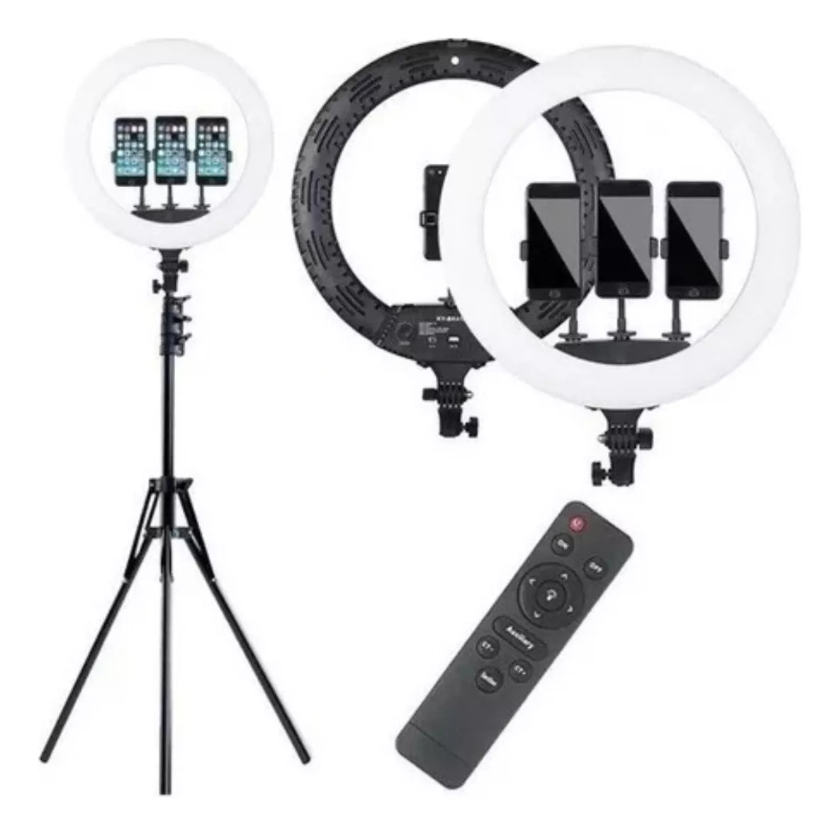 ✨ Aro de Luz LED 43 cm Profesional con Trípode ✨