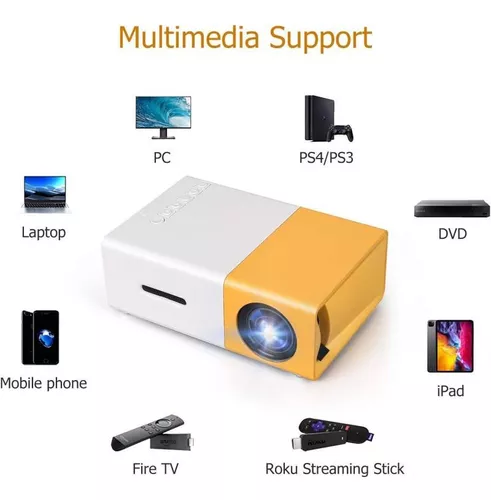 🎥✨Mini proyector LED portatil HDMI Vga USB🎥✨