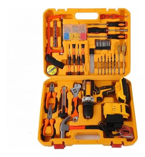 🔩 Taladro Inalámbrico 28W con Herramientas y Accesorios – Ideal para Proyectos en Casa y Taller 🛠️