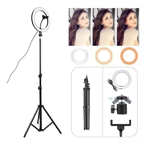 🌟 Aro de Luz LED 30 cm🌟