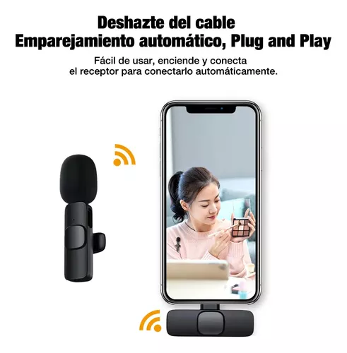 🎤 Micrófono Inalámbrico con Solapa tipo C o Iphone🎙️