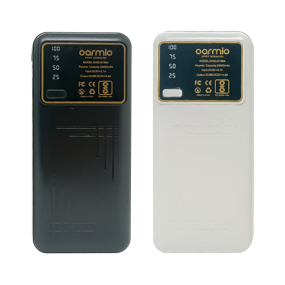 🔋POWER BANK MXQ-M198A CON LINTERNA🔋