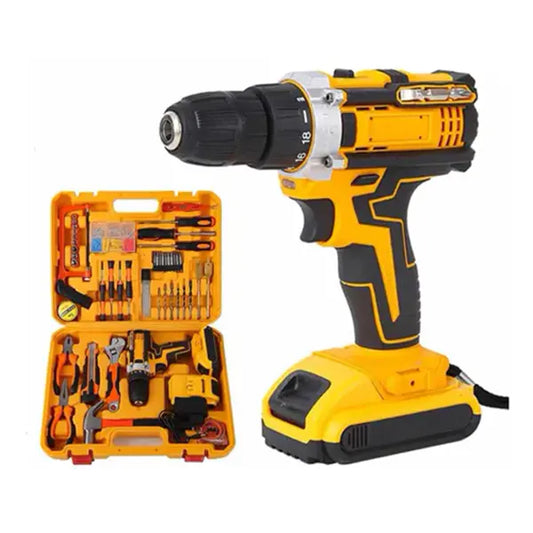 🔩 Taladro Inalámbrico 28W con Herramientas y Accesorios – Ideal para Proyectos en Casa y Taller 🛠️