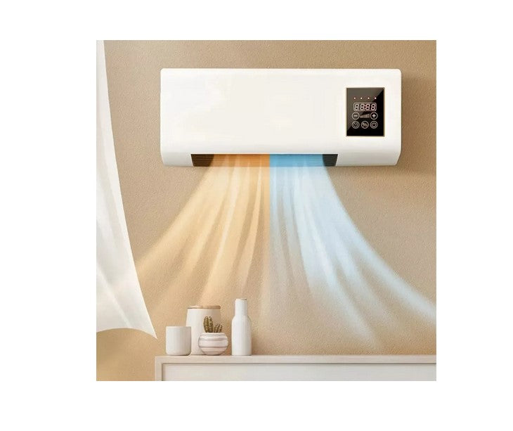🔥 Aire acondicionado de Cerámica PTC 2 en 1 - Con Control Remoto y Temporizador ❄️