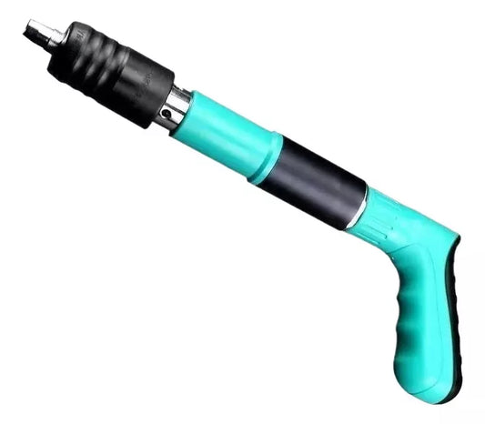 🔧 Pistola de Clavos en Elegante Color Azul 🔧