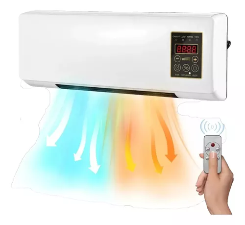 🔥 Aire acondicionado de Cerámica PTC 2 en 1 - Con Control Remoto y Temporizador ❄️