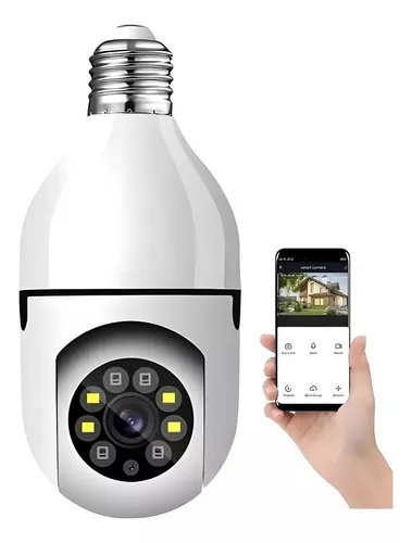 🔒 Cámara Ampolleta de Seguridad: Iluminación y Vigilancia en un Solo Dispositivo 💡📸