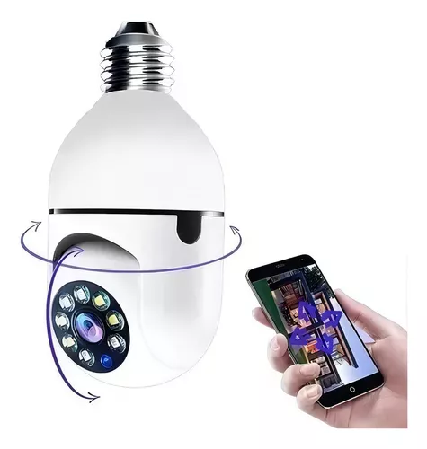 🔒 Cámara Ampolleta de Seguridad: Iluminación y Vigilancia en un Solo Dispositivo 💡📸