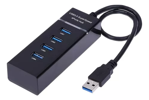 🔌💻Hub USB 4 Puertos 3.0 con Indicador 🔌💻
